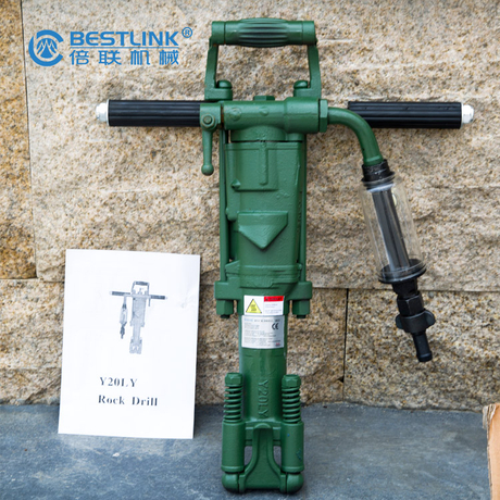 Y20ly Hand Held High Efficiency Jackleg Drill For Rock Drilling