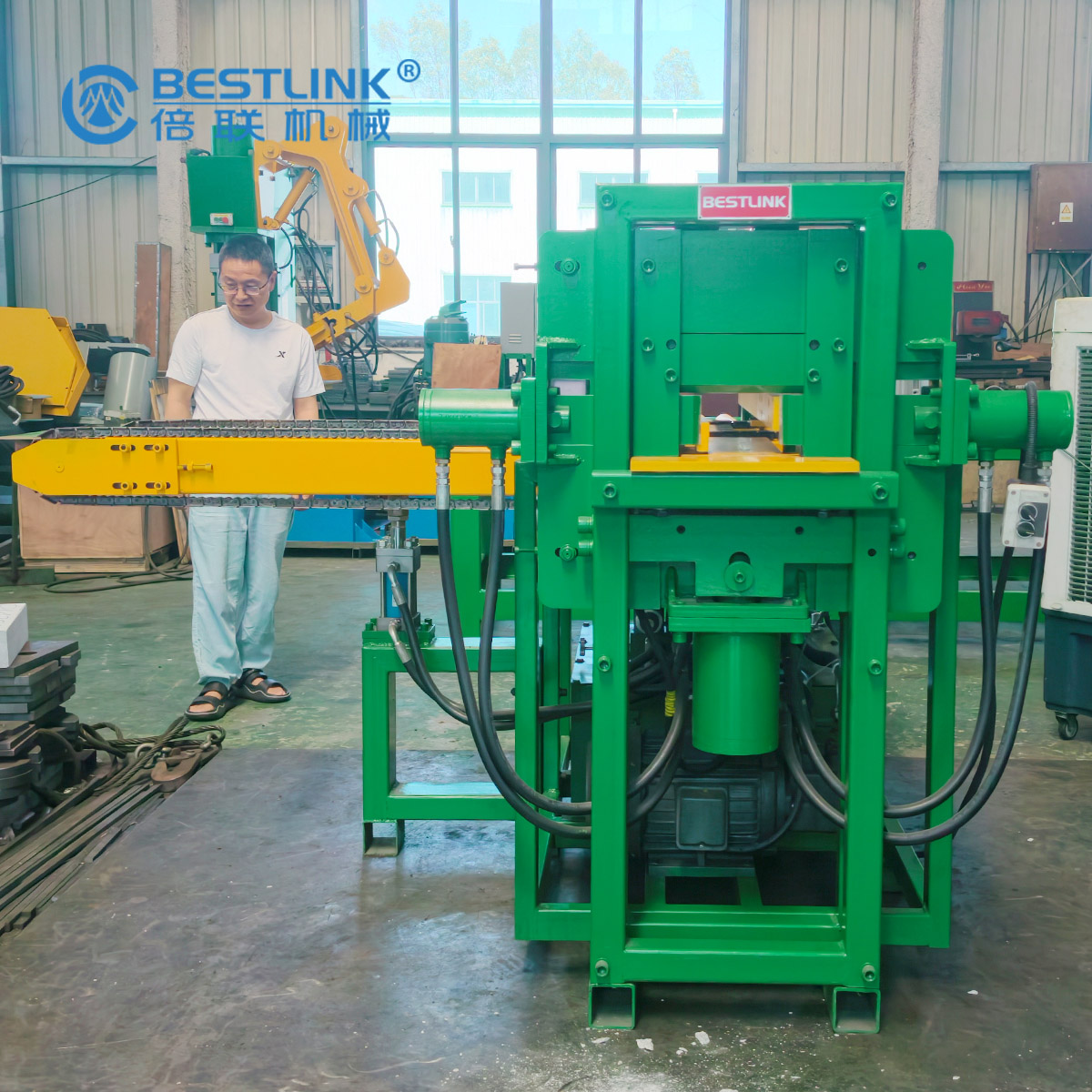Cubic Stone Splitting Machine