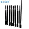 Round Shaped Hardened Drill Rod , Threaded Steel Drill Rod Customized Size