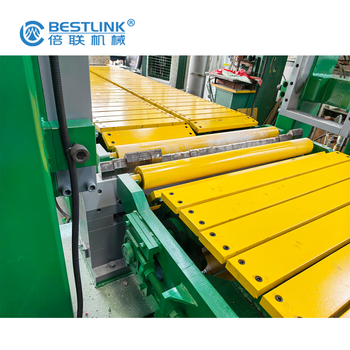320tons stone guillotine Stone Splitting Machine Ready for Russian Customer