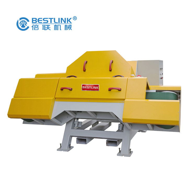 Multifunctional Cobble Mighty Thin Stone Plate Veneer Tiles Cutting Saw Machine Manufacturers 30HP 60HP