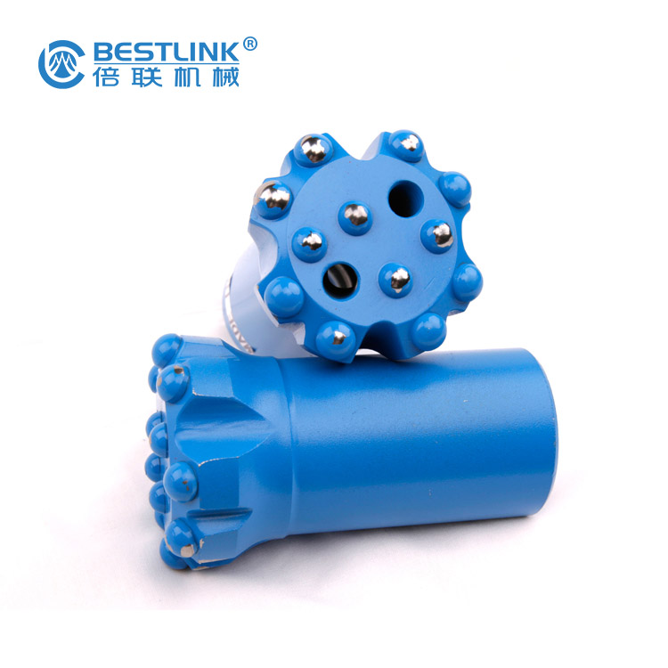 Normal Type Bench Drill Bits , Thread Button Carbide Rock Bits With Fast Penetration Rates