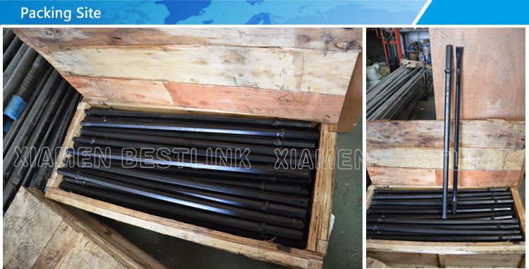 Tapered drill rod