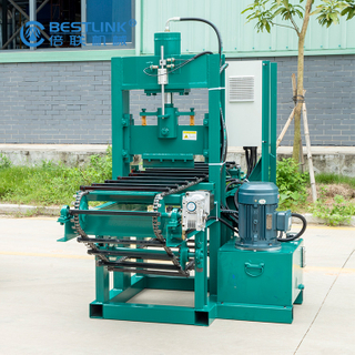Continuous Cutting Machine for Split Face Strip Stone with 80 Tons Splitting Force