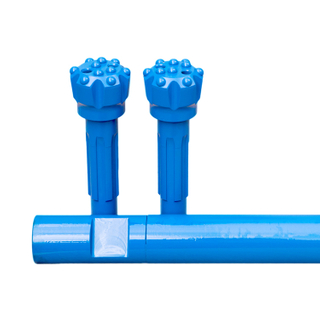 0.75MPa Low Air Pressure to 1.75MPa High Pressure Br1 76mm Borehole Rock Drilling DTH Button Bit