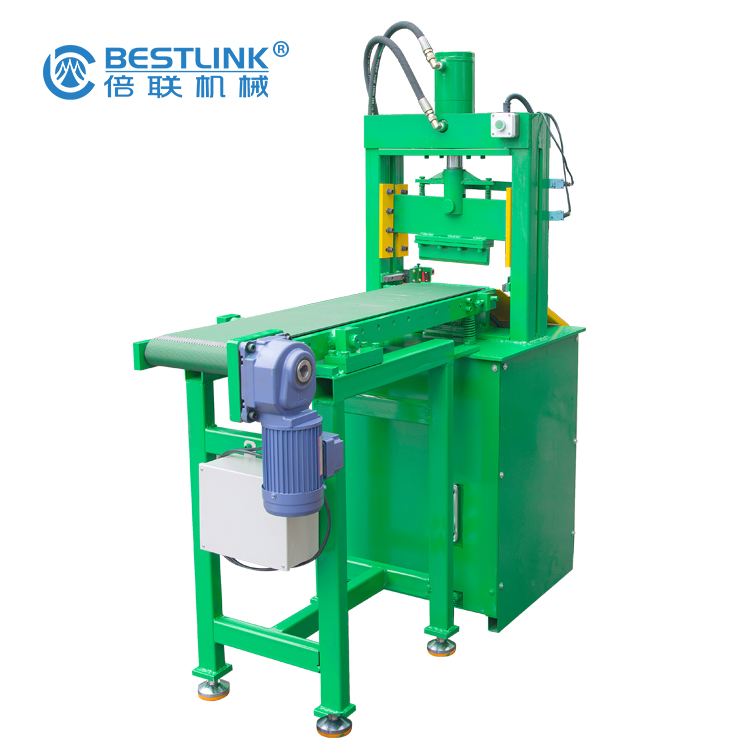 hydraulic stone splitter is mainly used for processing the natural splitting surface of stone veneer