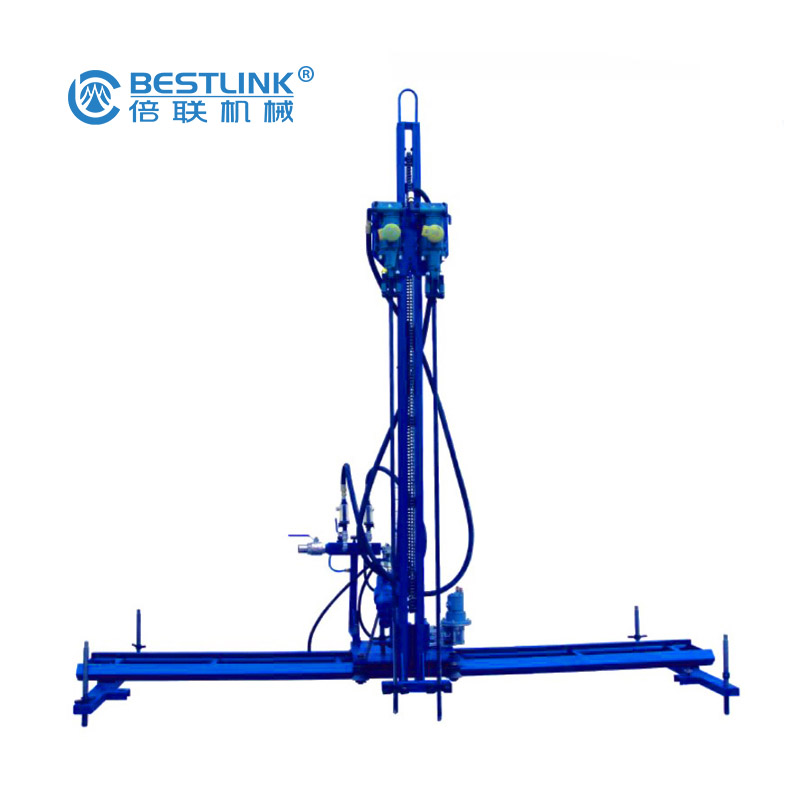 Two-hammer Rock Driller for Vertical and horizontal Drilling