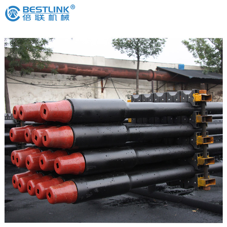 Steel DTH Drill Pipes Rods for Rock Drilling Tools