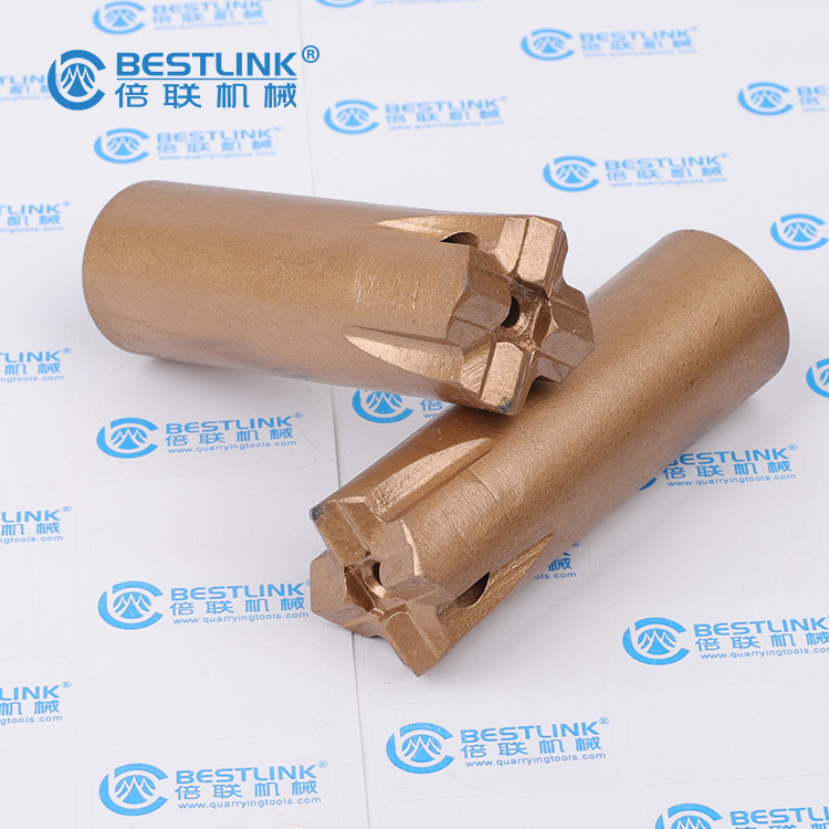 R25 R28 R32 45mm Threaded Cross Bit for Rock Drilling