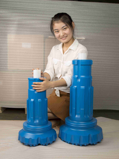  DHD350 Borehole Drilling and Deepening Down The Hole DTH Button Bit for Water Well and Mining