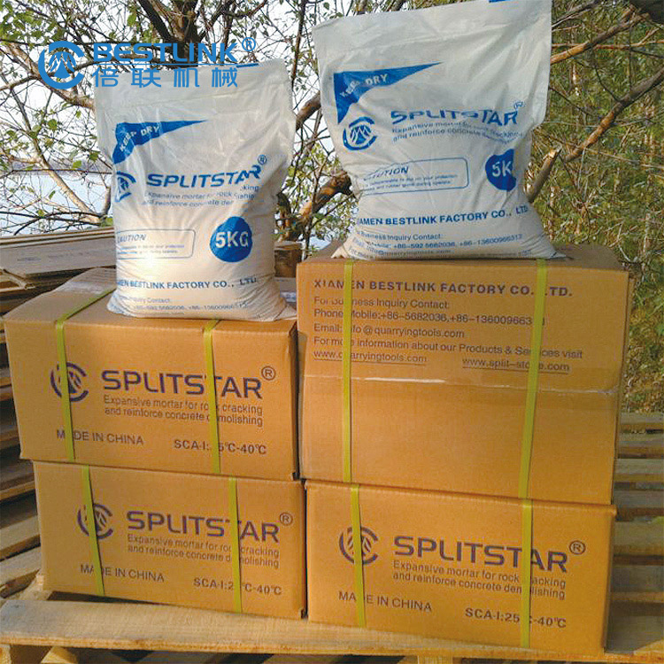 10℃-25℃ soundless chemical expansive cracking agent
