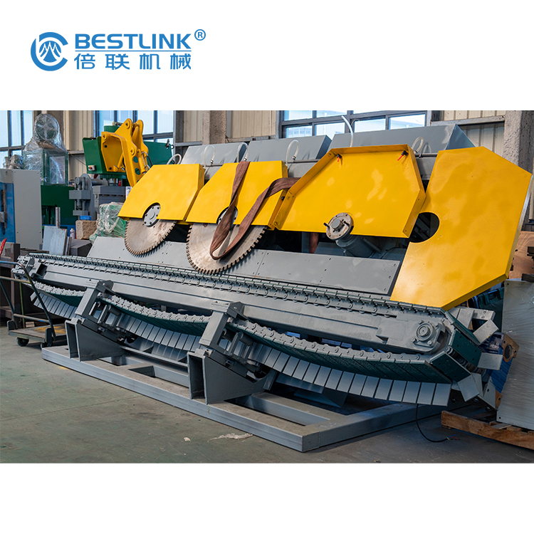 Customized Decoration Brick Wall Veneer Corner Cutting Machine Flexible Mighty Thin Stone Veneer Saw