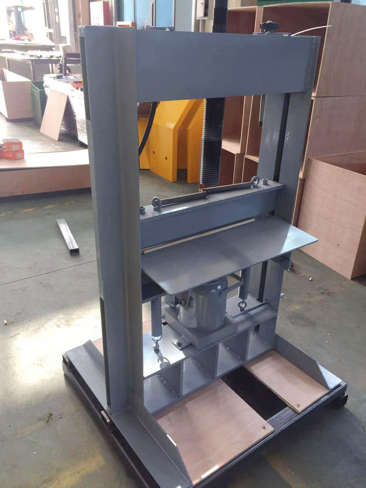 Mosaic stone splitting machine and masonry stone splitters,almost ready to be ship to Morocco 1