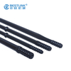 Taphole Long Drill Bit Extender Black Color With Thread Button Bit ISO 9001 Certificated