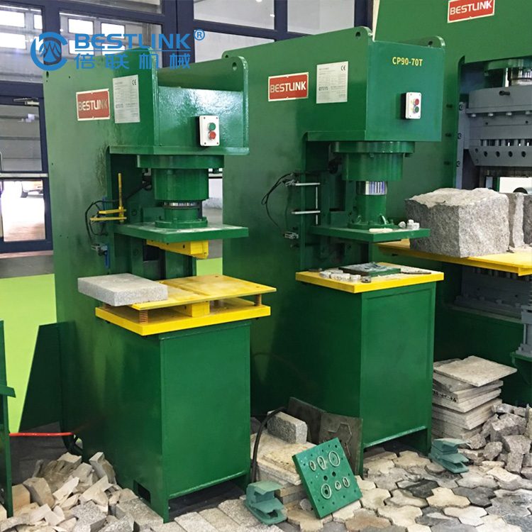 Bestlink Factory price Recyled stone shape Stamping machine Stone Recycling Machine 