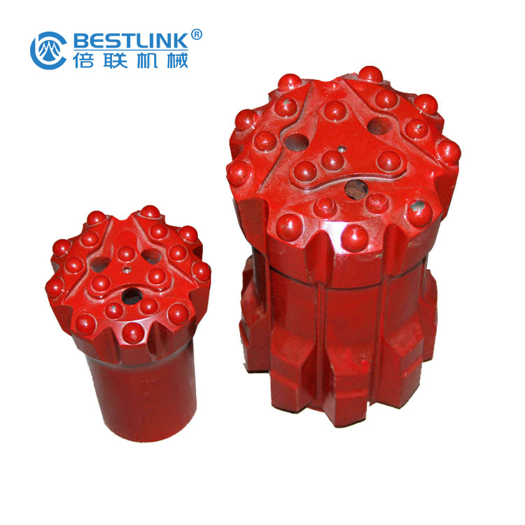 GT60-115mm Threaded Button Drill Bits Retrac And Uniface For Bench Drilling Tungsten Carbide