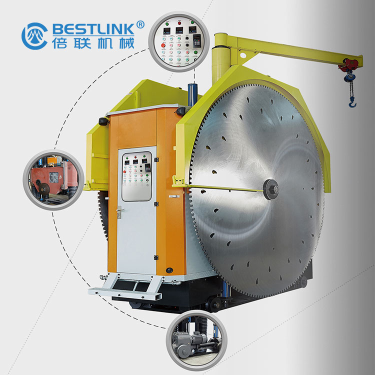 Quarry Cutting Machine for Granite and Marble Block