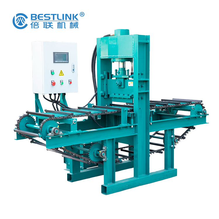 Automatic Stripe Wall Cladding Thin Slab Cube Splitting Machine for Stone Industry