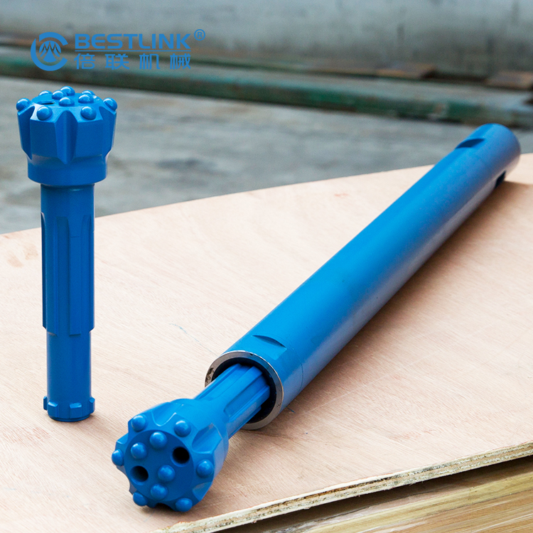Bulroc Drilling Tools Br1 Br2 Br3 DTH Hammer and Bit for 64mm 70mm 76mm Borehole