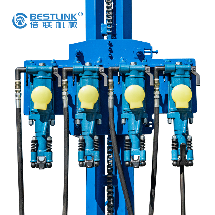 Pneumatic Mobile Rock Drill 1