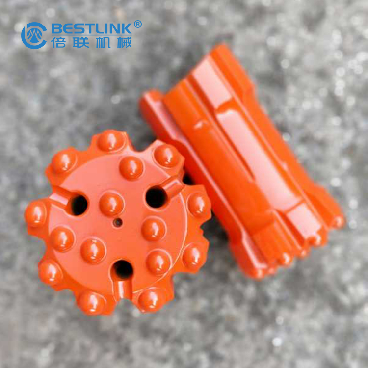 Thread button bits | Retrac button bitsT45 Thread 152mm 127mm 102mm 89mm Retrac Button Rock Drill Bit Supplier