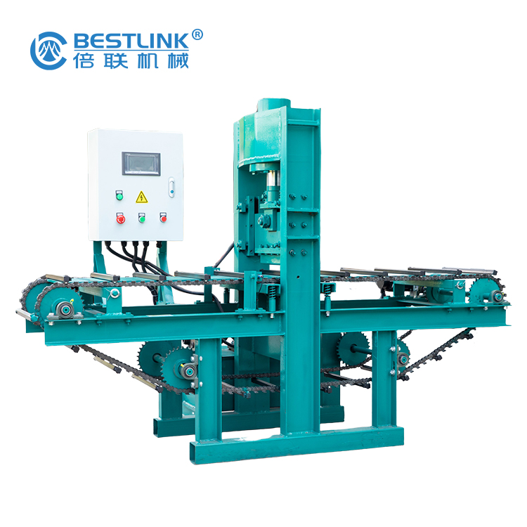 Automatic Stripe Wall Cladding Thin Slab Cube Splitting Machine for Stone Industry