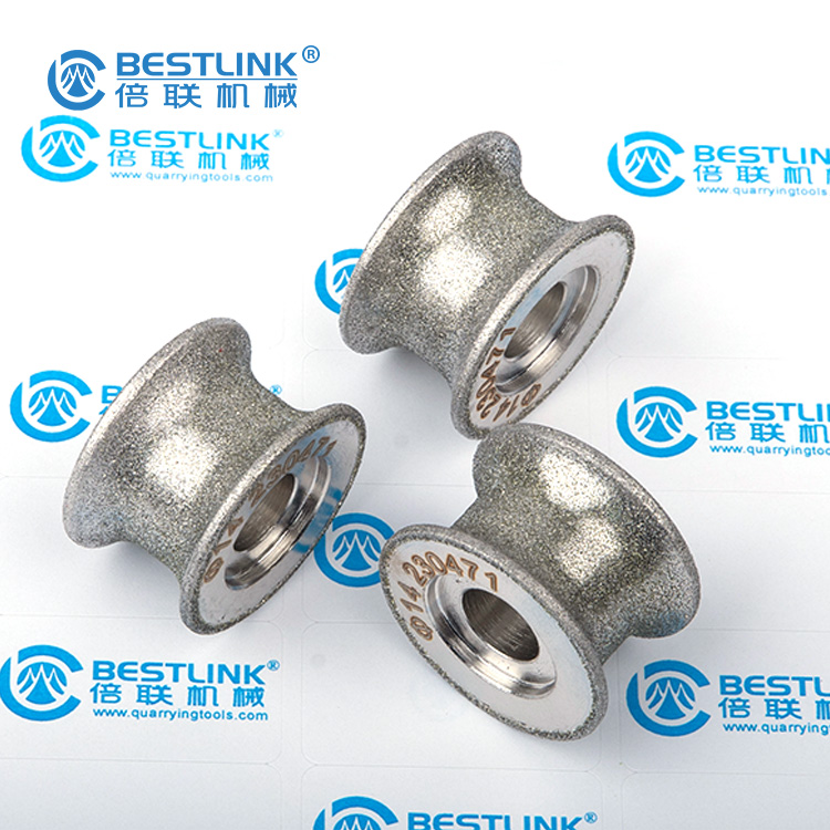 Diamond Grinding Wheels for Button Bit Grinding, Round Carbide Buttons Grinding Wheels for Grinder