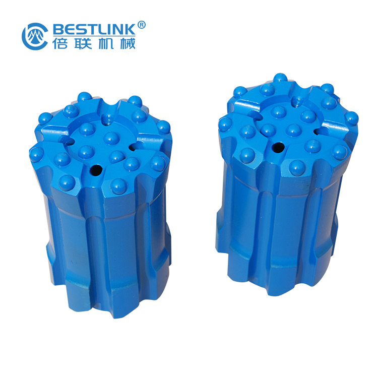 GT60-115mm Threaded Button Drill Bits Retrac And Uniface For Bench Drilling Tungsten Carbide