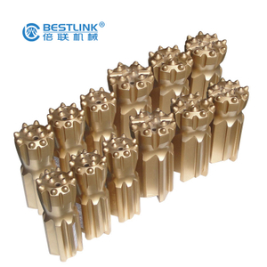 Thread Button Drill Bits T51 89mm 102mm For Long Hole Drilling Underground