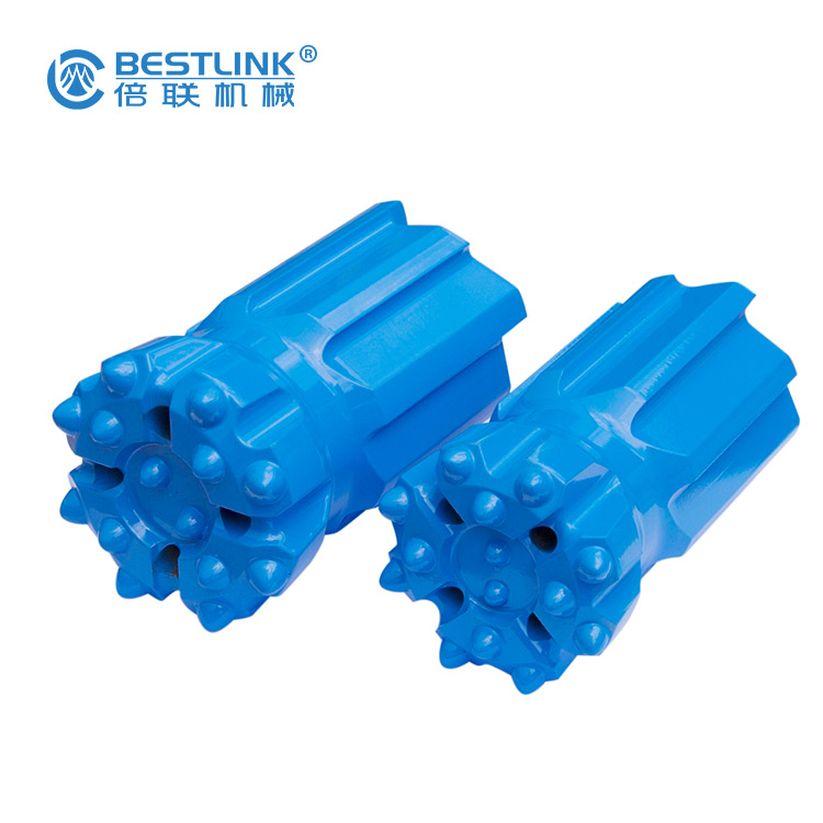 Bestlink R32/R38/T38/T45/T51 Retrac/Standard/Straightrac Thread Button Rock Bits for Tunneling