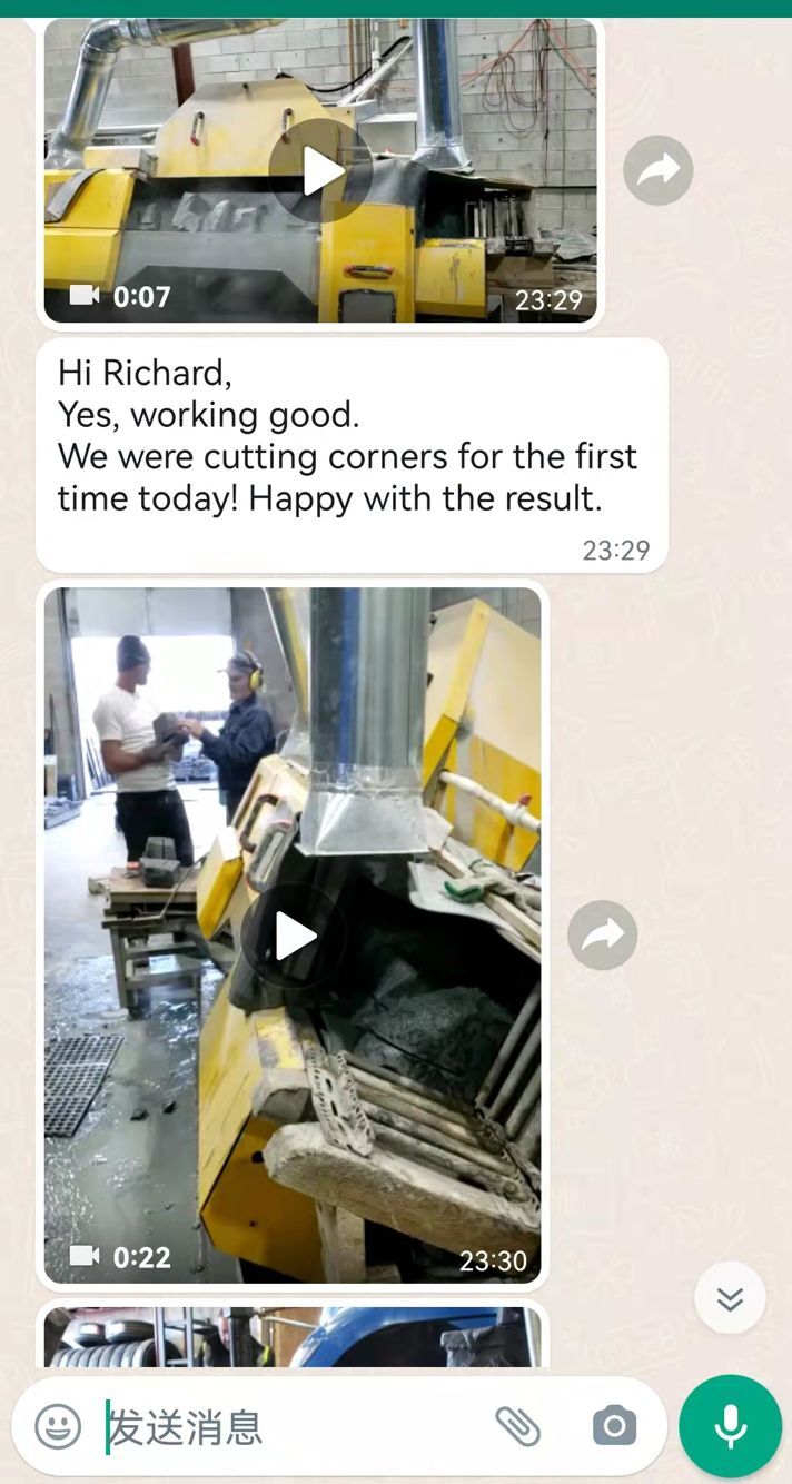 Thin stone veneer saw machine