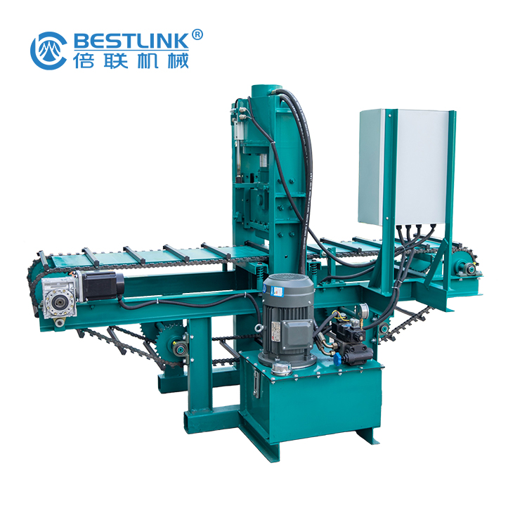 Automatic Stripe Wall Cladding Thin Slab Cube Splitting Machine for Stone Industry