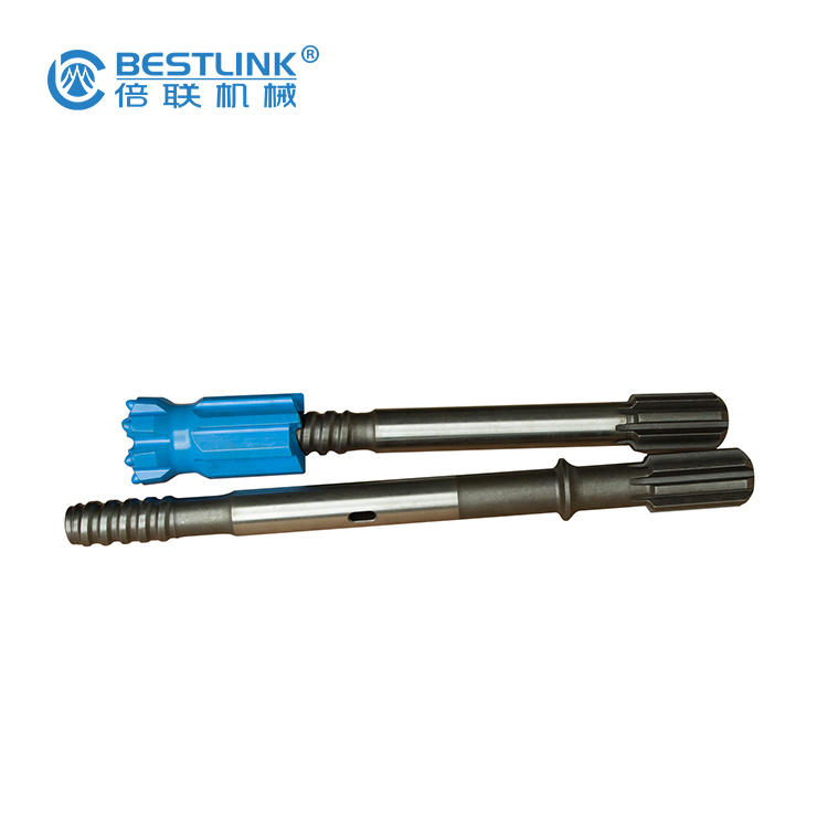 Bestlink Rock Mining Exploration Long Hole Drilling Shank Adapter Striking Bars