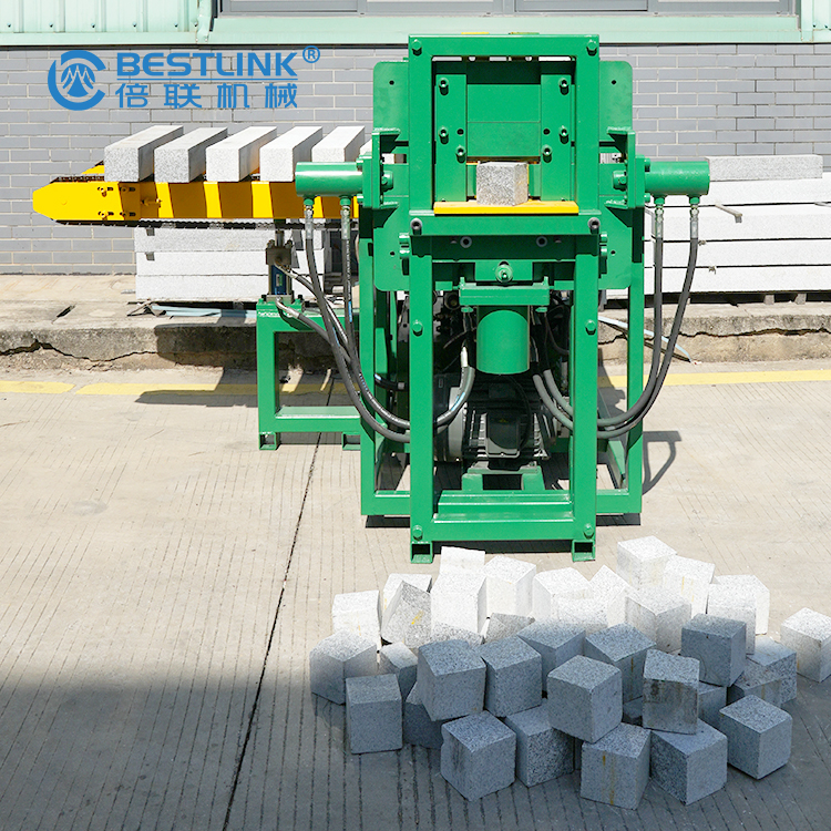 Automatic Hydraulic Stone Splitting Machine for Cubic Stone Chopping ...