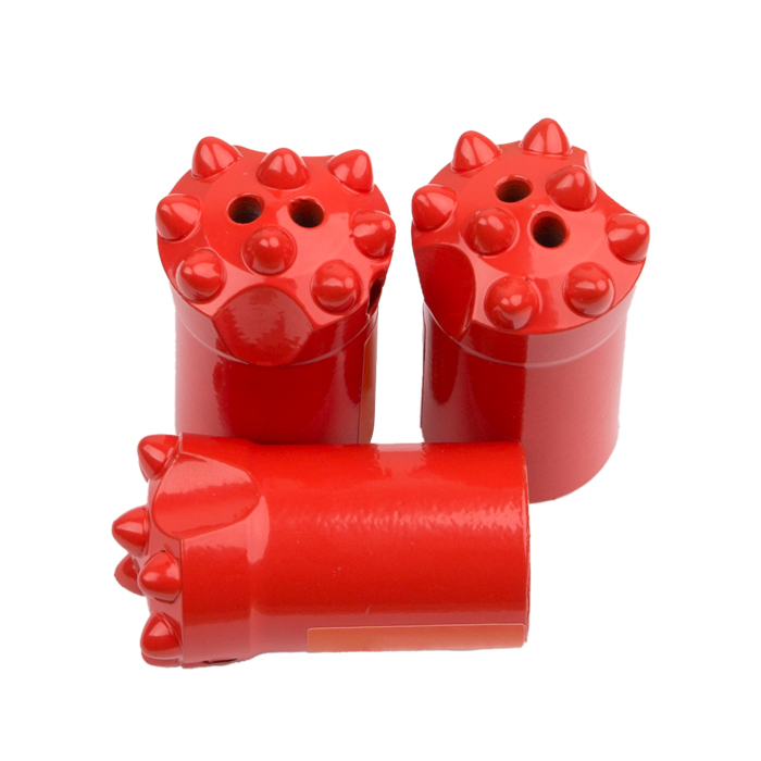 4.46/6/7/11/12 Degree Small Hole Blasting Tungsten Carbide Tapered Button Hard Rock Drilling Bit