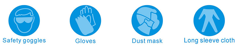 Expansive Mortar SAFETY PRECAUTIONS