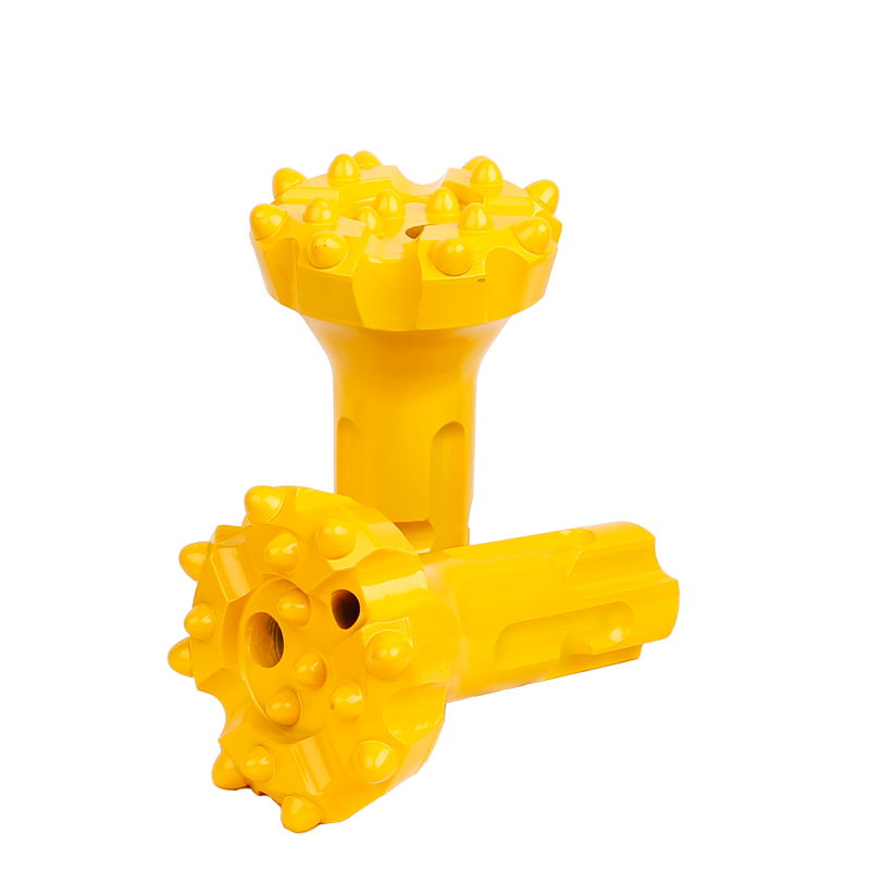 Low Pressure DTH Drilling Button Bits with Russia Knsh Shank for P110 Hammer