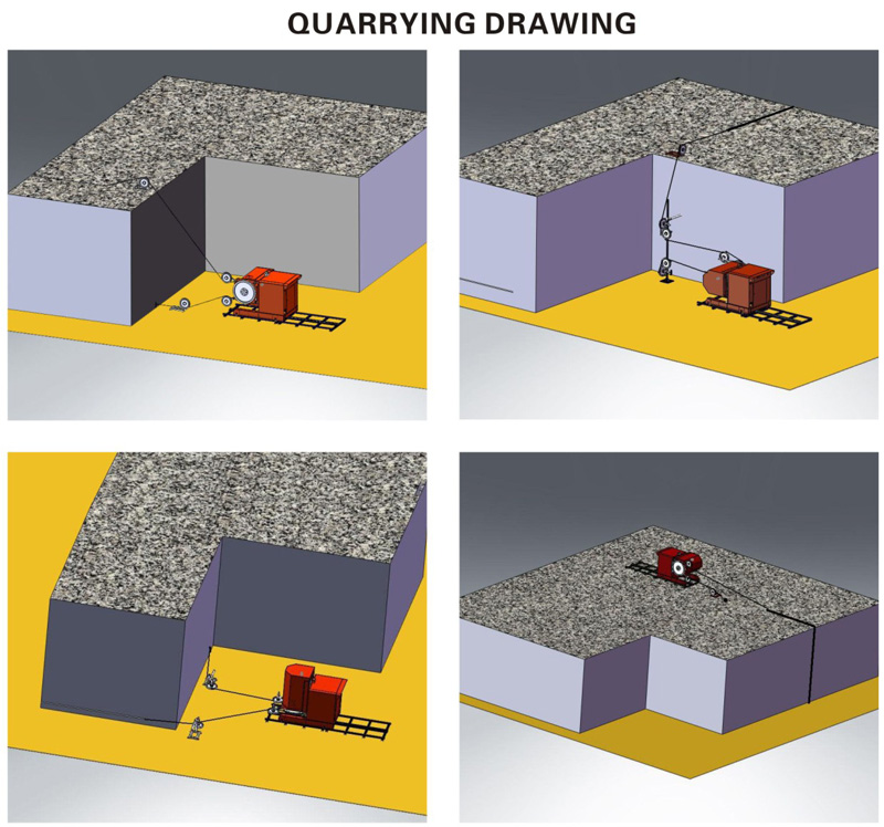 Diamond Wire Saw Cutting Machine (2)