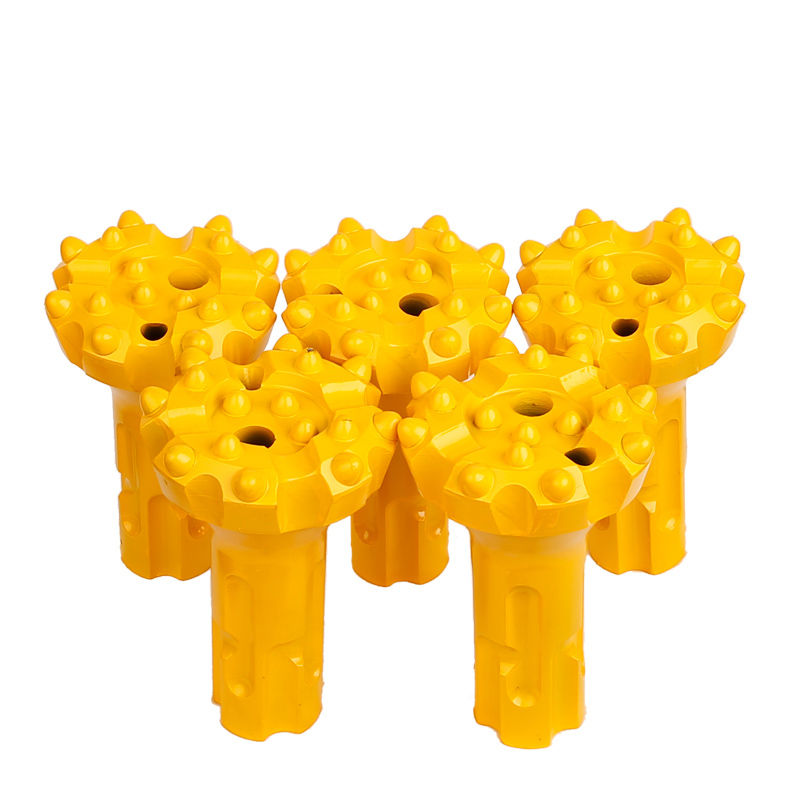 Low Pressure DTH Drilling Button Bits with Russia Knsh Shank for P110 Hammer