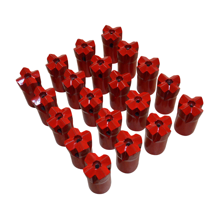 32mm Taper Cross bits for Pneumatic Rock Drill Cost-effctive