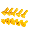 Low Pressure DTH Drilling Button Bits with Russia Knsh Shank for P110 Hammer
